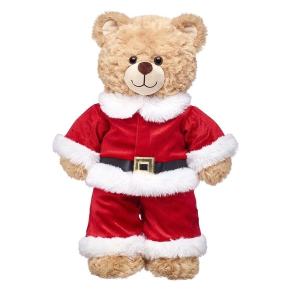 Build-A-Bear Timeless Teddy Bear Santa With Bag - Picture 5 of 7